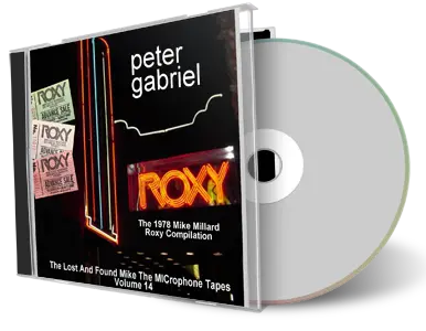 Artwork Cover of Peter Gabriel Compilation CD The Roxy 1978 Audience