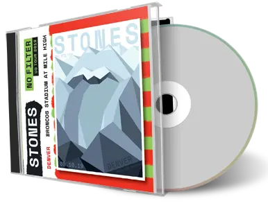 Artwork Cover of Rolling Stones 2019-08-10 CD Denver Audience