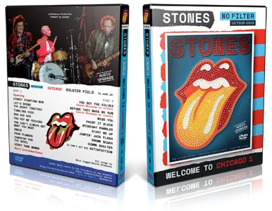 Artwork Cover of Rolling Stones 2019-06-21 DVD Chicago Audience