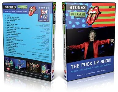 Artwork Cover of Rolling Stones 2019-06-25 DVD Chicago Audience