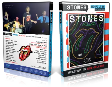 Artwork Cover of Rolling Stones 2019-07-15 DVD New Orleans Audience