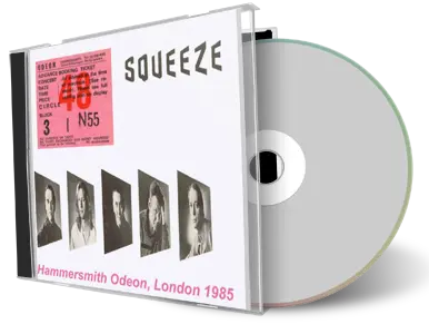 Artwork Cover of Squeeze 1985-10-14 CD London Soundboard