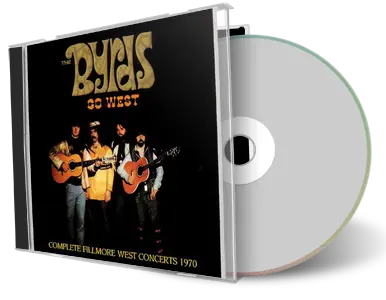 Artwork Cover of The Byrds 1970-01-04 CD San Francisco Soundboard