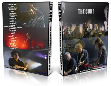 Artwork Cover of The Cure 2019-08-11 DVD Flow Festival Proshot