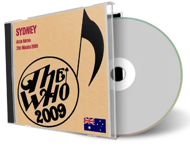 Artwork Cover of The Who 2009-03-31 CD Sydney Audience