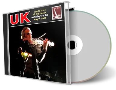 Artwork Cover of UK 2012-05-07 CD Wilmington Soundboard