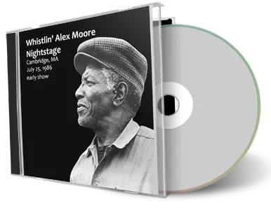 Artwork Cover of Whistlin Alex Moore 1986-07-25 CD Cambridge Audience