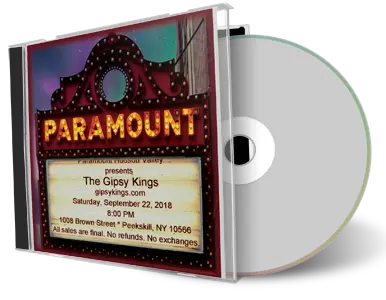 Artwork Cover of Gipsy Kings 2018-09-22 CD Peekskill Audience