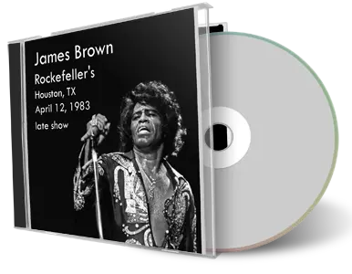 Artwork Cover of James Brown 1983-04-12 CD Houston Soundboard