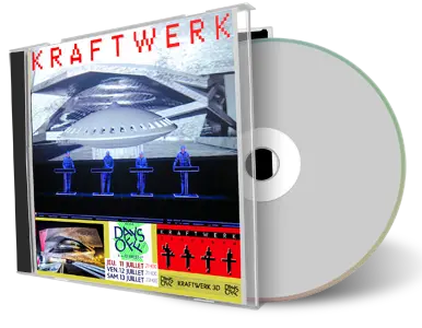 Artwork Cover of Kraftwerk 2019-07-11 CD Paris Audience