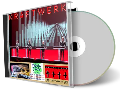 Artwork Cover of Kraftwerk 2019-07-12 CD Paris Audience