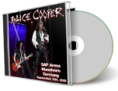 Artwork Cover of Alice Cooper 2019-09-11 CD Mannheim Audience