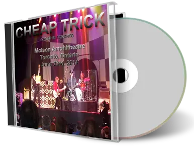 Artwork Cover of Cheap Trick 2014-06-23 CD Toronto Audience