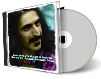 Artwork Cover of Frank Zappa 1974-03-14 CD Vancouver Audience