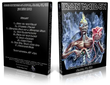 Artwork Cover of Iron Maiden 2012-06-23 DVD Atlanta Audience