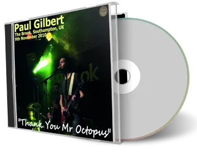 Artwork Cover of Paul Gilbert 2010-11-09 CD Southampton Audience