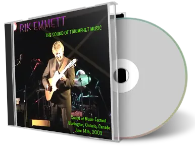 Artwork Cover of Rik Emmett 2003-06-14 CD Burlington Audience