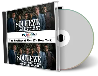 Artwork Cover of Squeeze 2019-08-24 CD New York City Audience