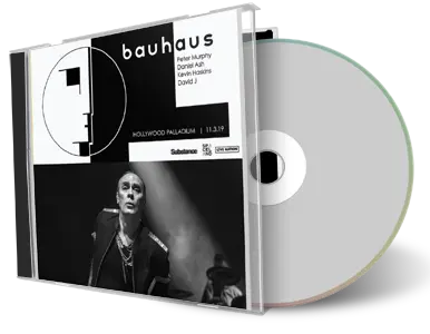 Artwork Cover of Bauhaus 2019-11-03 CD Los Angeles Audience
