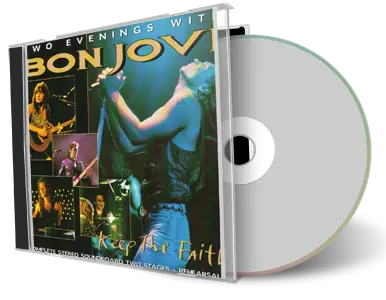 Artwork Cover of Bon Jovi 1992-10-25 CD New York City Soundboard