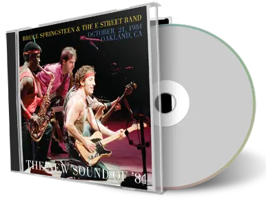 Artwork Cover of Bruce Springsteen 1984-10-21 CD Oakland Audience