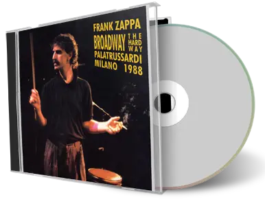 Artwork Cover of Frank Zappa 1988-06-02 CD Milano Audience