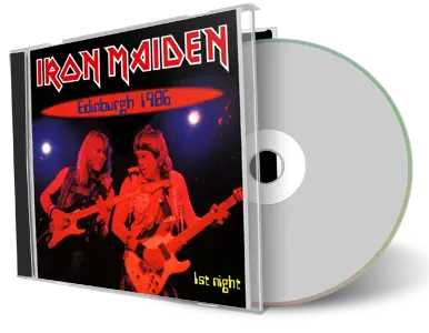 Artwork Cover of Iron Maiden 1986-10-27 CD Edinburgh Audience