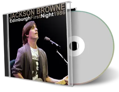 Artwork Cover of Jackson Browne 1986-09-26 CD Edinburgh Audience