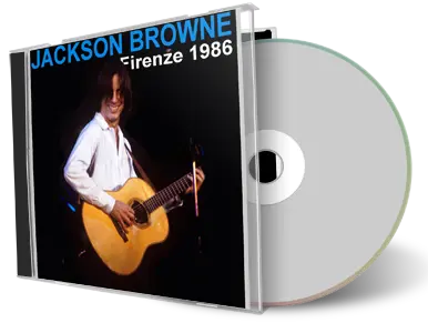 Artwork Cover of Jackson Browne 1986-10-22 CD Firenze Audience