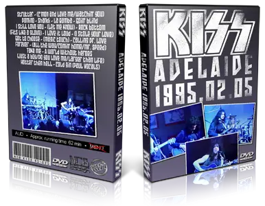 Artwork Cover of Kiss 1995-02-05 DVD Adelaide Audience