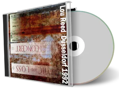 Artwork Cover of Lou Reed 1992-03-05 CD Dusseldorf Audience