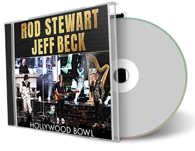 Artwork Cover of Rod Stewart and Jeff Beck 2019-09-27 CD Hollywood Audience