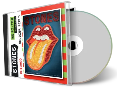 Artwork Cover of Rolling Stones 2019-06-21 CD Chicago Soundboard