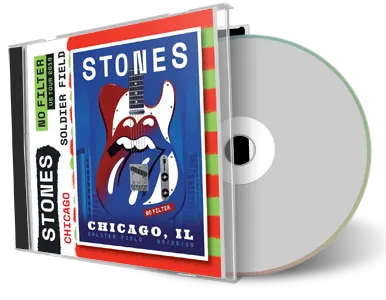 Artwork Cover of Rolling Stones 2019-06-25 CD Chicago Soundboard