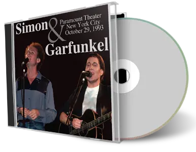 Artwork Cover of Simon and Garfunkel 1993-10-29 CD New York City Audience