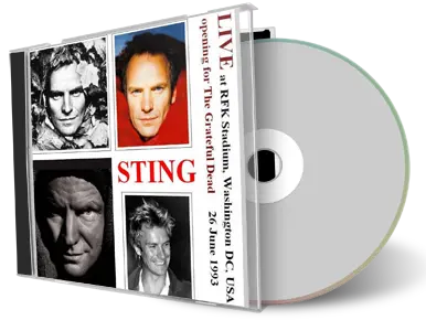 Artwork Cover of Sting 1993-06-26 CD Washington Soundboard