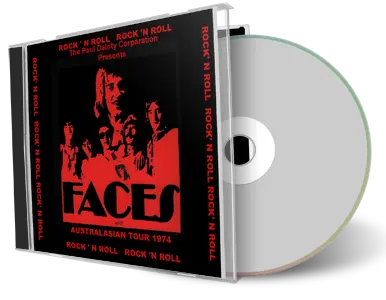 Artwork Cover of The Faces 1974-01-27 CD Auckland Audience