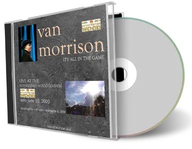 Artwork Cover of Van Morrison 2000-06-10 CD Oslo Soundboard