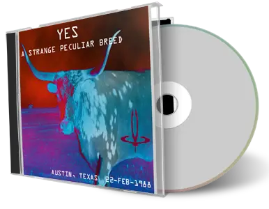 Artwork Cover of Yes 1988-02-22 CD Austin Soundboard