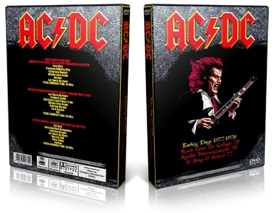 Artwork Cover of ACDC Compilation CD Earley Days 1977-1978 Soundboard