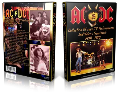 Artwork Cover of ACDC Compilation CD High Voltage 1974-1980 Soundboard