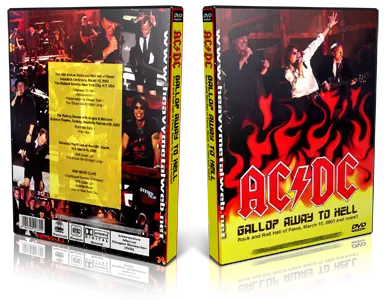 Artwork Cover of ACDC Compilation CD Rock And Roll Hall Of Fame 2003 Soundboard
