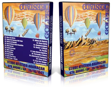 Artwork Cover of Golpe de Estado 1991-10-20 DVD Santo Andre Audience