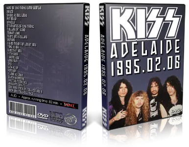 Artwork Cover of Kiss 1995-02-06 DVD Adelaide Audience