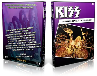 Artwork Cover of Kiss 1995-02-09 DVD Melbourne Audience