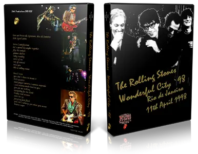 Artwork Cover of Rolling Stones 1998-04-11 DVD Rio De Janeiro Audience