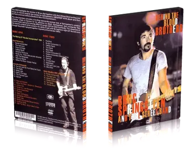 Artwork Cover of Bruce Springsteen Compilation CD Behind Blood Brothers Soundboard