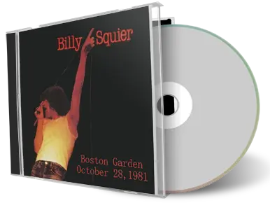Artwork Cover of Billy Squier 1981-10-28 CD Boston Soundboard