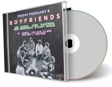 Artwork Cover of Boyfriends 2019-02-08 CD New York City Audience