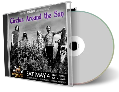 Artwork Cover of Circles Around The Sun 2019-05-04 CD New Orleans Audience